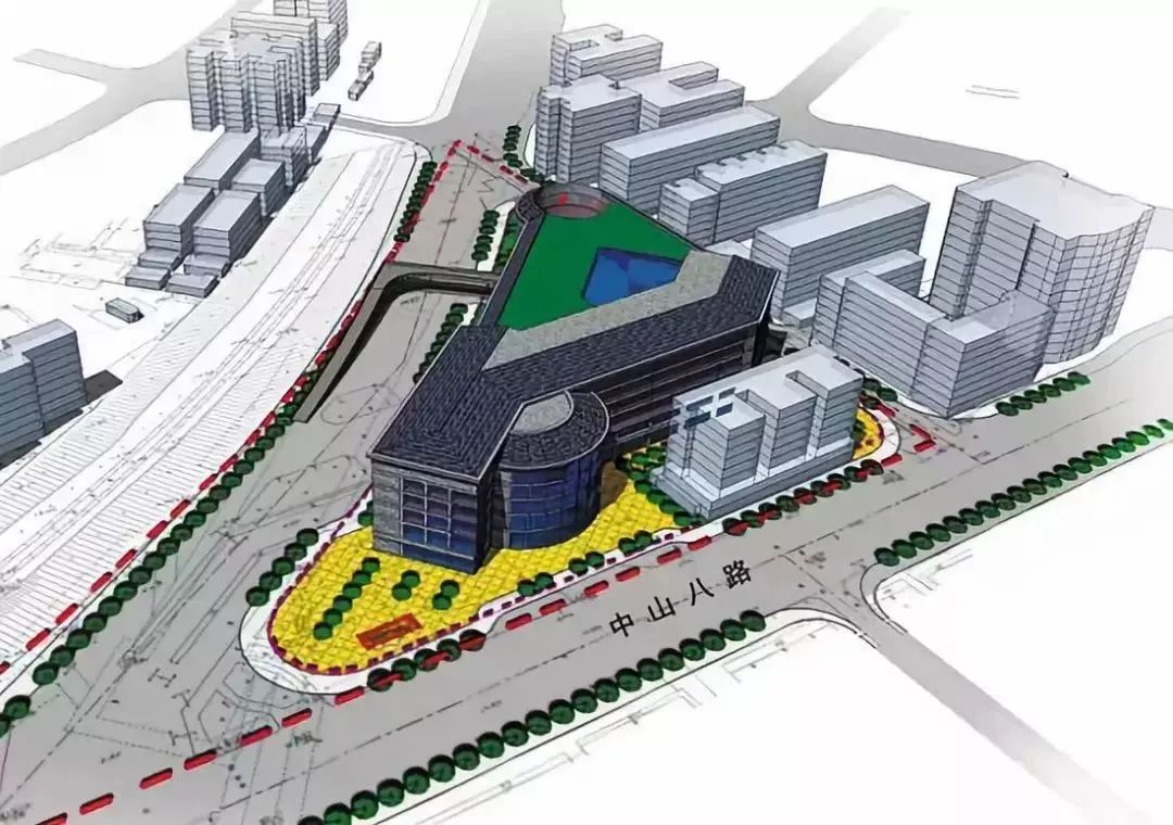 中山八路交通換乘樞紐綜合體